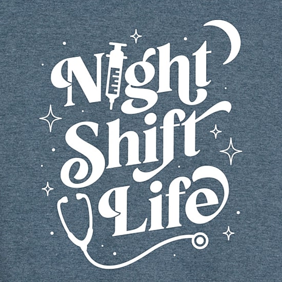 Night Shift Life Womens Scoop Neck Sleeveless Tank Top