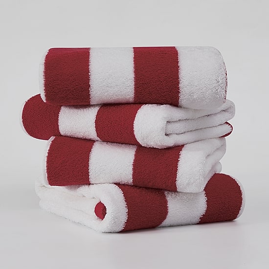 Oceanfront Resort Classic Cabana Stripe 4-pc. Beach Towel