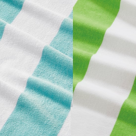 Oceanfront Resort Cabana Stripe Jacquard 2-pc. Beach Towel