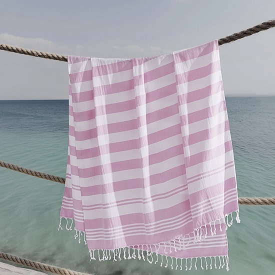 Oceanfront Resort Salty Stripe Turkish Sand Free 4-pc. Beach Towel