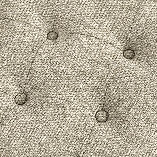 Martha Stewart Clara Tufted Upholstered Ottoman