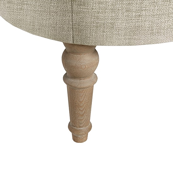 Martha Stewart Clara Tufted Upholstered Ottoman
