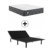 The Serta Perfect Sleeper Mondale 13" Firm Tight Top - Mattress + Adjustable Base