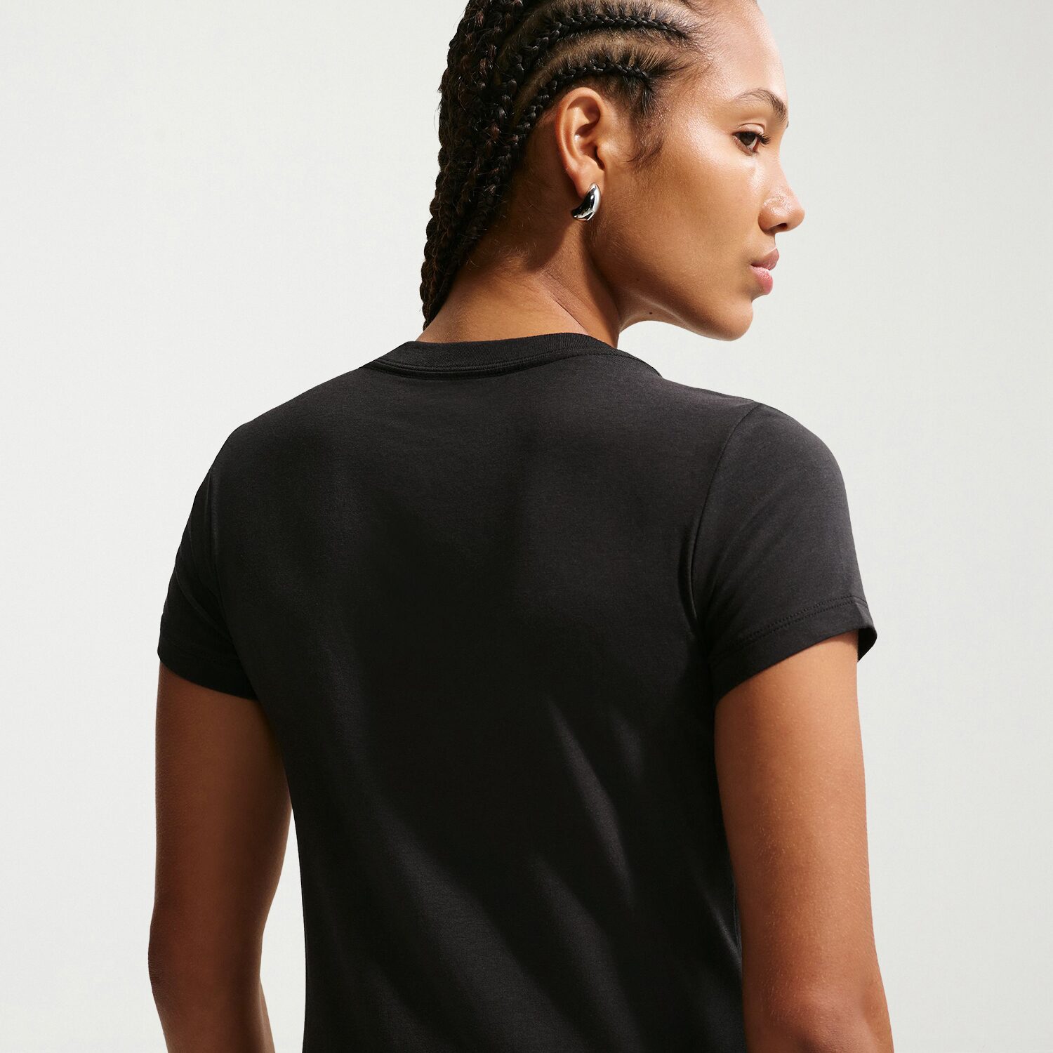 Nike Womens Crew Neck Short Sleeve T-Shirt