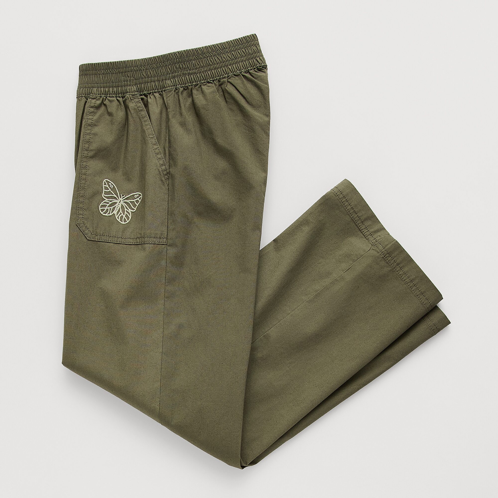 Thereabouts Little & Big Kid Girls Adaptive Seated Wear Mid Rise Straight Regular Fit Pull-On Pant