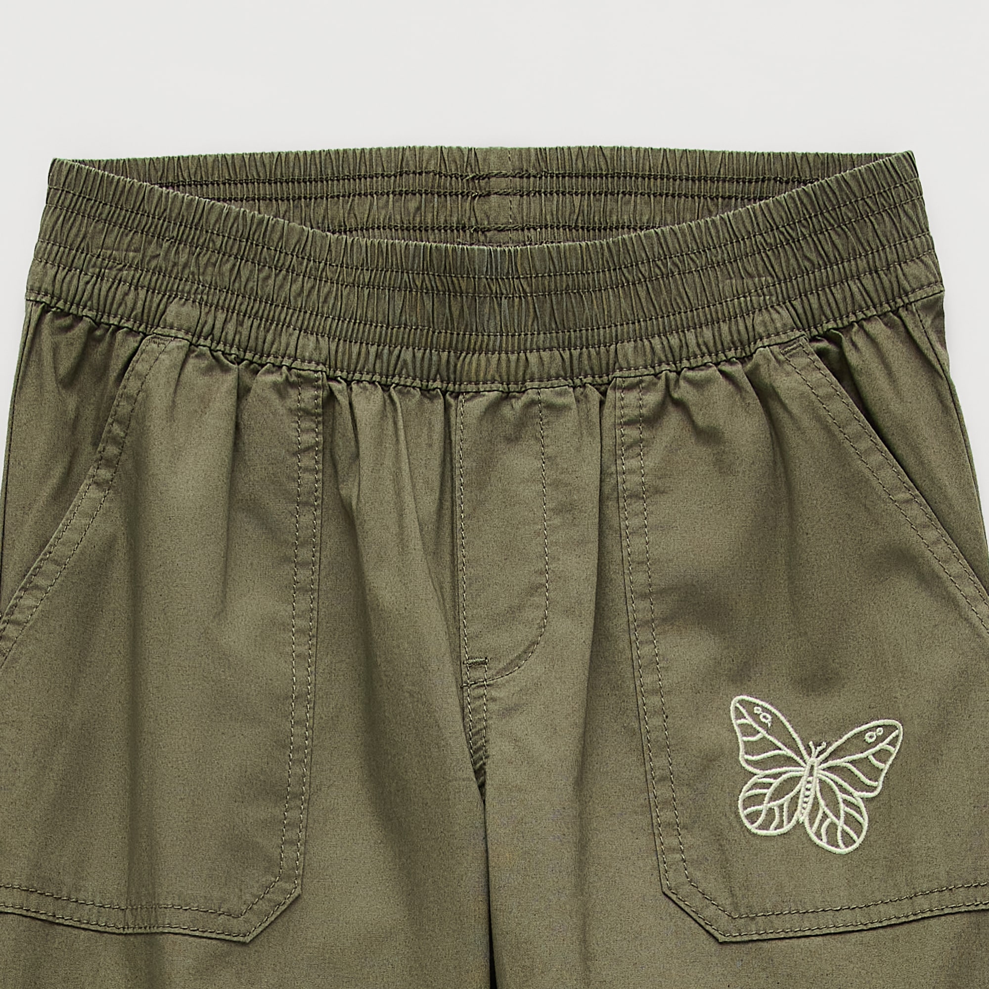Thereabouts Little & Big Kid Girls Adaptive Seated Wear Mid Rise Straight Regular Fit Pull-On Pant