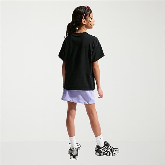 Nike Big Kid Unisex Crew Neck Short Sleeve Regular Fit Graphic T-Shirt