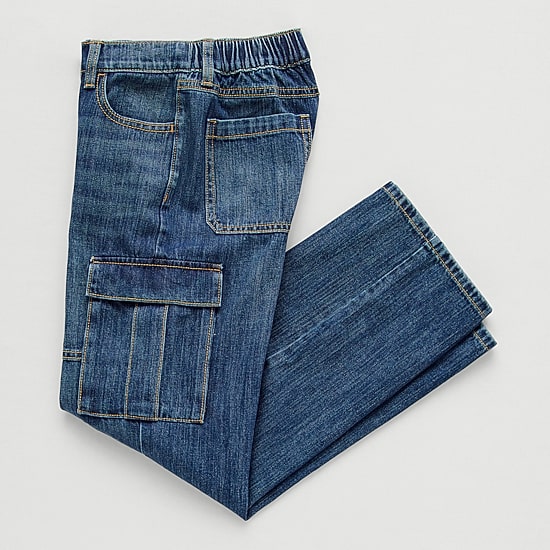 Thereabouts Little & Big Kid Boys Adaptive Cargo Jean