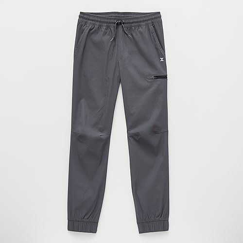 Xersion Little & Big Kid Boys Quick Dry Straight Regular Fit Pull-on Pant In Gray