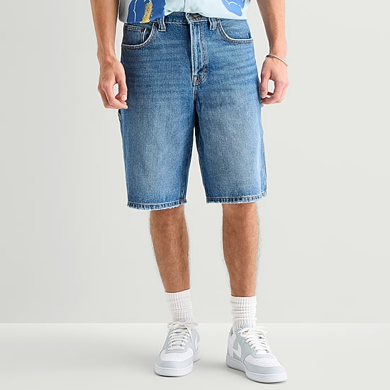 Arizona Baggy Fit Mens 12" Denim Short