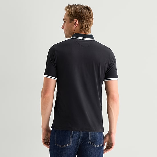 U.S. Polo Assn. Performance Interlock Mens Classic Fit Short Sleeve Polo Shirt