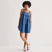 Arizona Womens Juniors Sleeveless Sundress