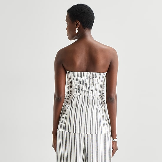 Worthington Womens Straight Neck Strapless Bandeau