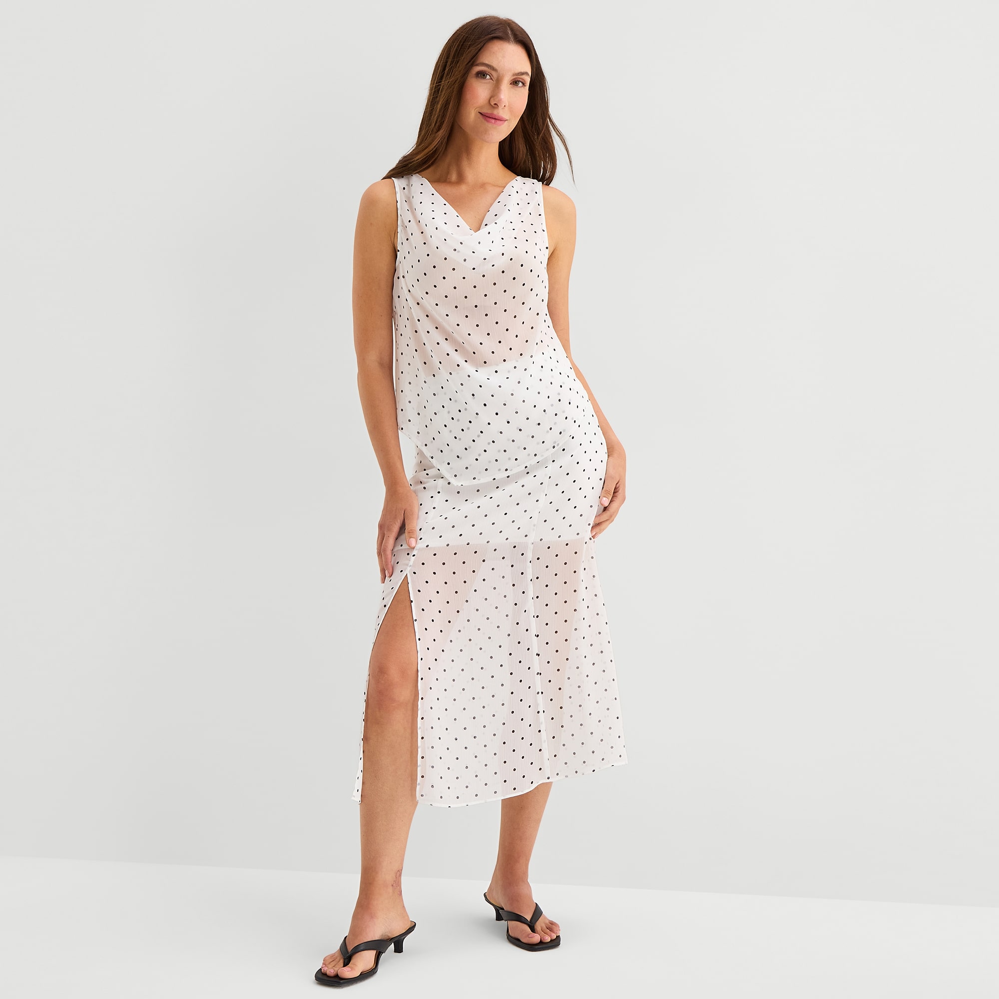 a.n.a Womens Midi Skirt