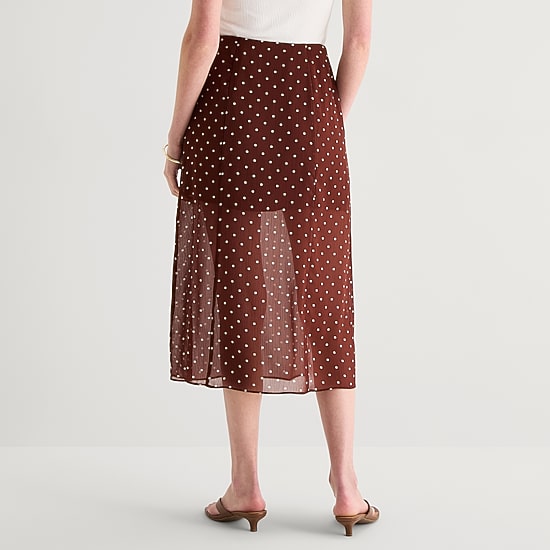 a.n.a Womens Midi Pencil Skirt