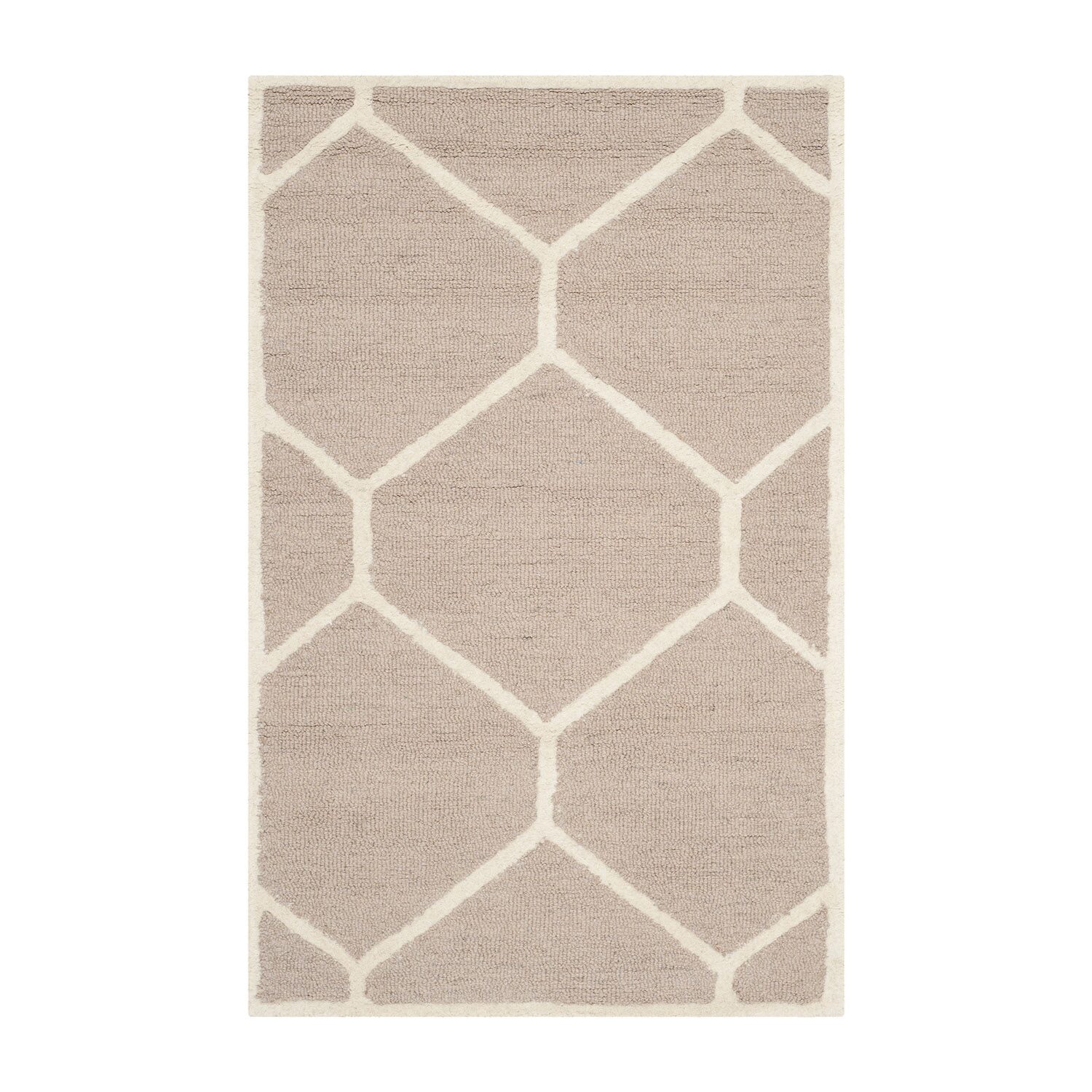 Safavieh Tryik Geometric Hand Tufted Wool Rug