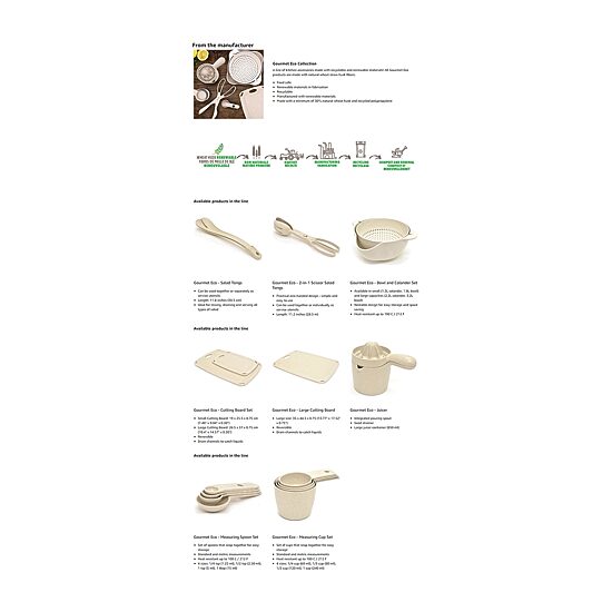 Starfrit ECO Small Colander and Bowl
