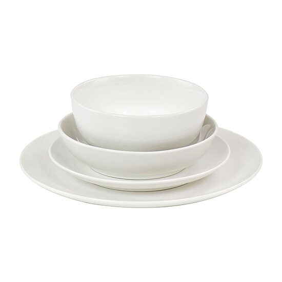 Elama Camellia 16-pc. Porcelain Dinnerware Set