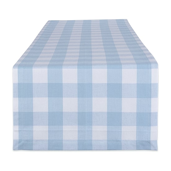 Design Imports Mineral Dobby Stripe Ribbed Table Runner