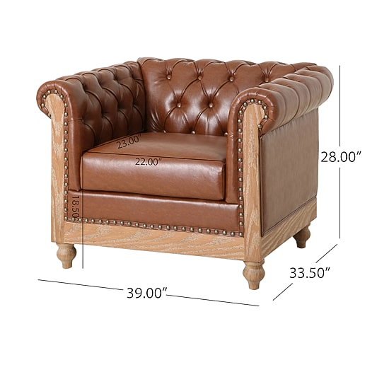 Castalia Tufted Club Chair