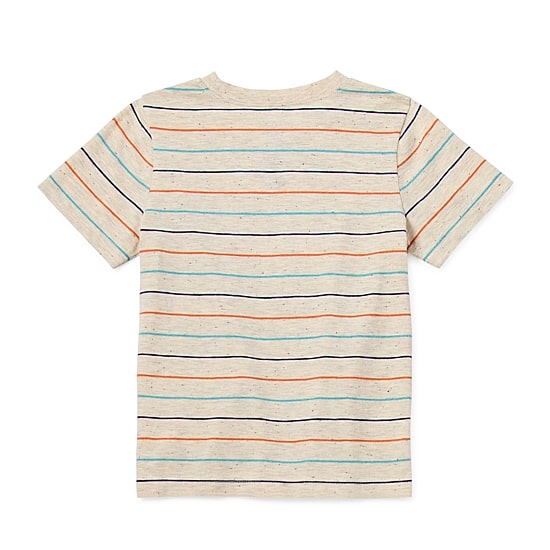 Okie Dokie Toddler & Little Boys Crew Neck Short Sleeve T-Shirt