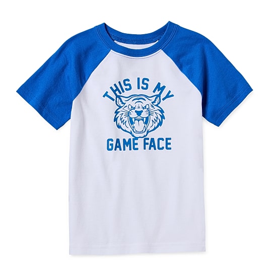 Okie Dokie Active Toddler & Little Boys Crew Neck Short Sleeve Regular Fit Graphic T-Shirt