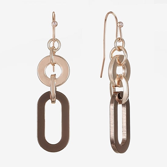 Liz Claiborne Link Womens Drop Earrings
