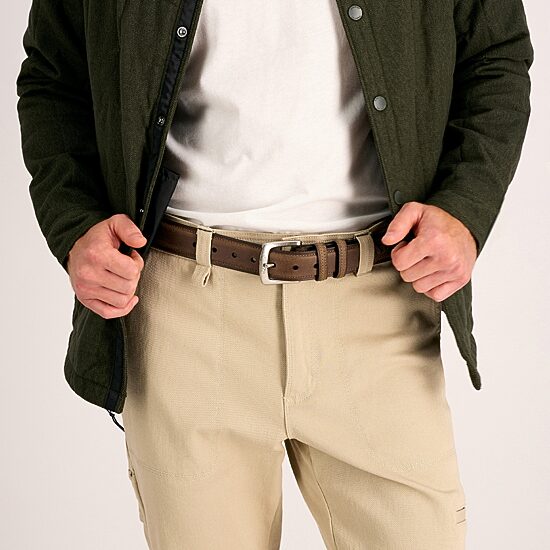 Columbia Bridle With Heavy Stitch Mens Belt