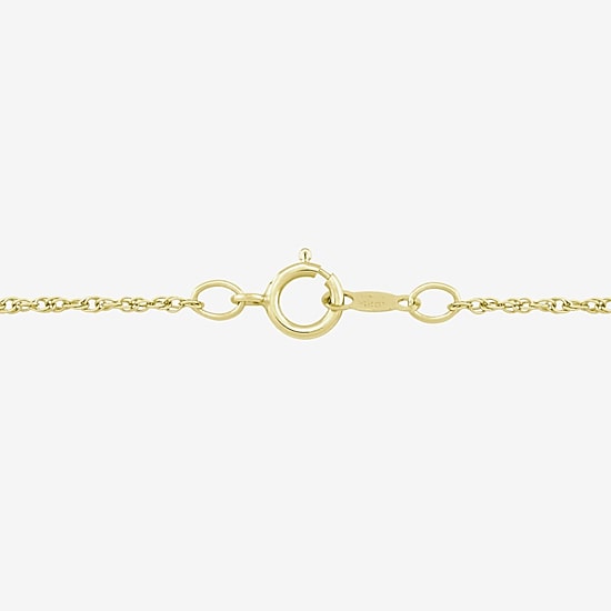 (H-I / Si1) Womens 1/3 CT. T.W. Lab Grown White Diamond 14K Gold Over Silver Heart 18 Inch Pendant Necklace