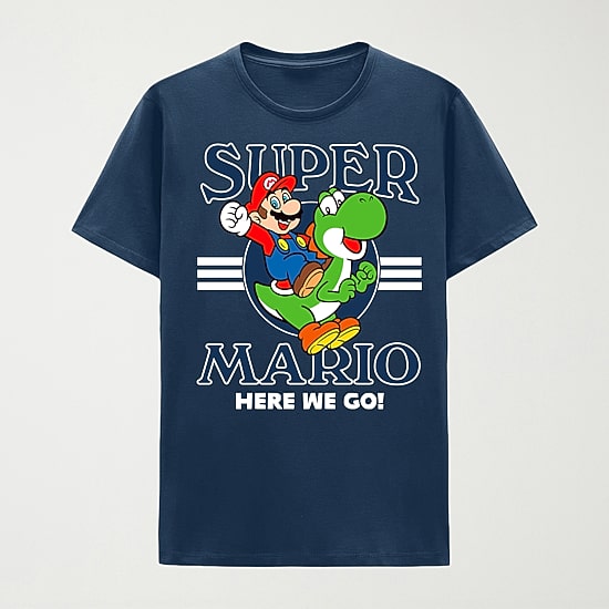 Mens Crew Neck Short Sleeve Classic Fit Big and Tall Graphic T-Shirt