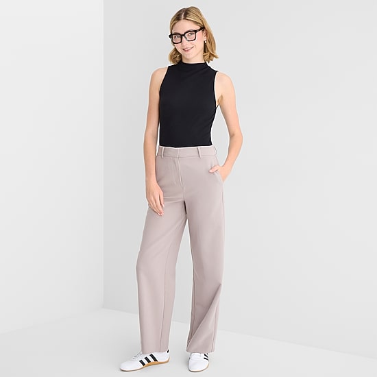 A.N.A Womens Funnel Neck Sleeveless Tank Top