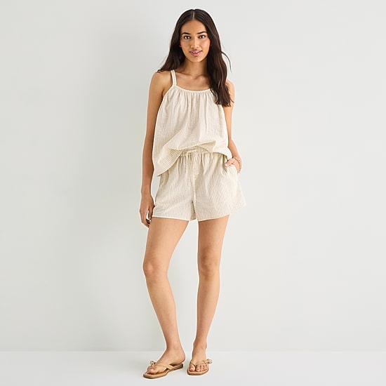 A.N.A Womens Scoop Neck Sleeveless Tank Top