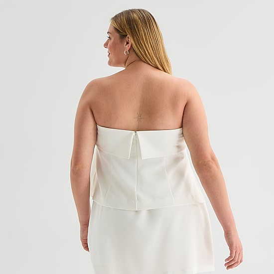 A.N.A Womens Plus Tube Top