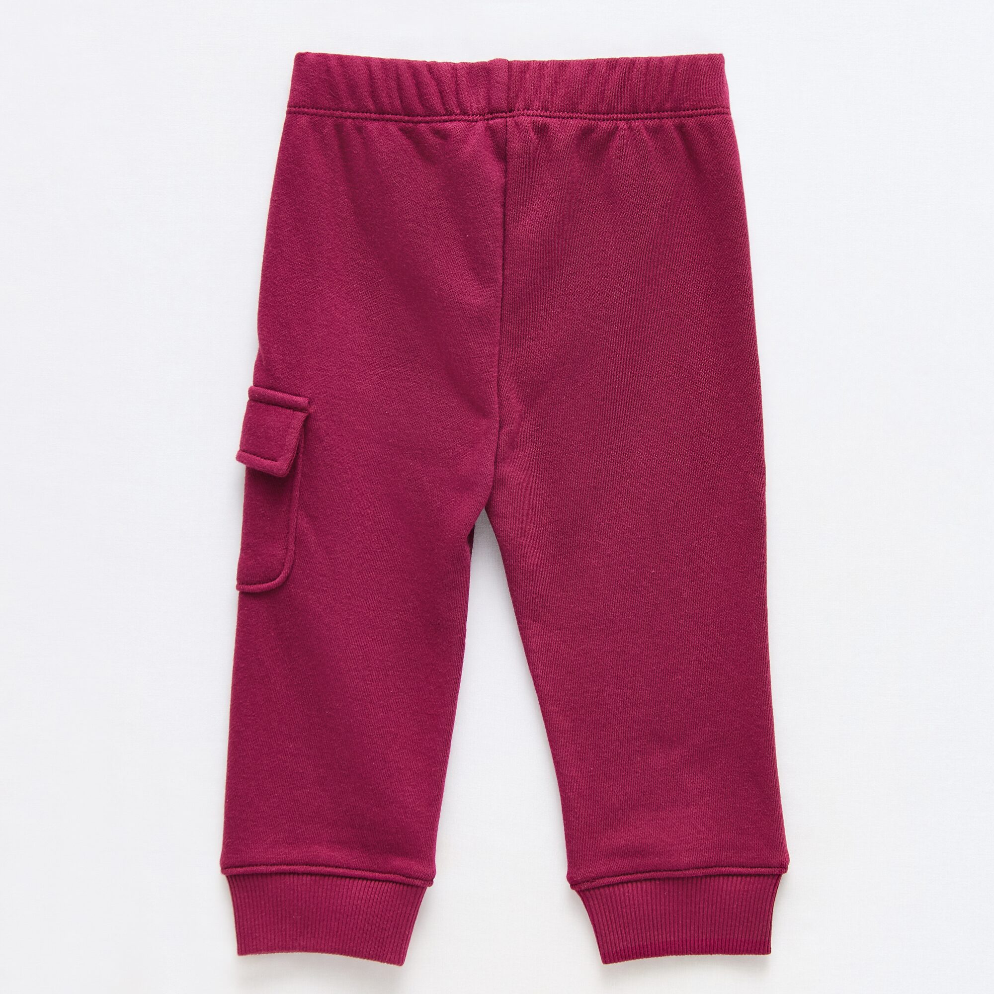 Okie Dokie Baby Boys Cinched Regular Fit French Terry Pull-On Pant