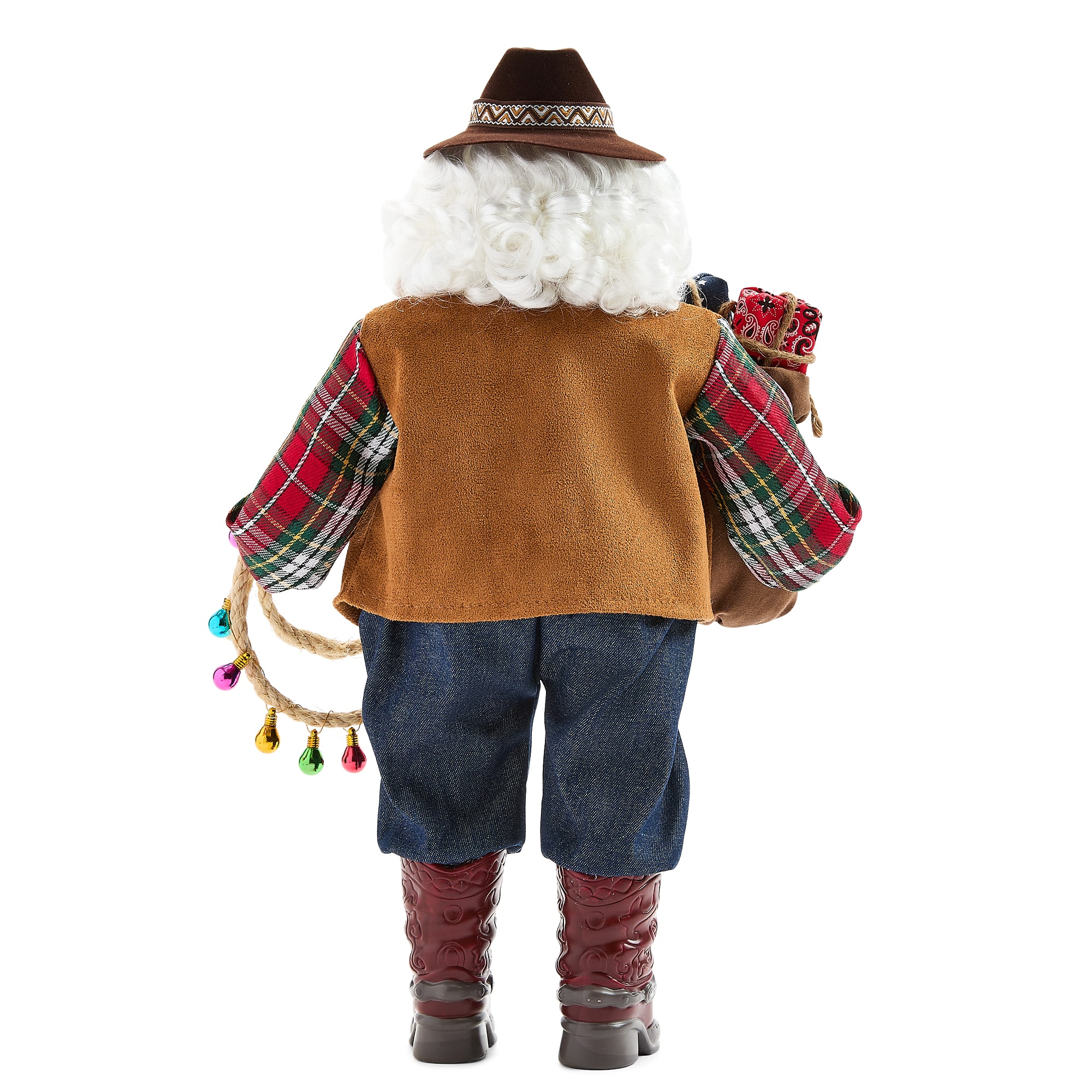 North Pole Trading Co. Christmas Santa Figurine