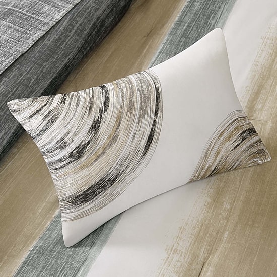 Madison Park Essentials Barret Complete Bedding Set with Cotton Sheets