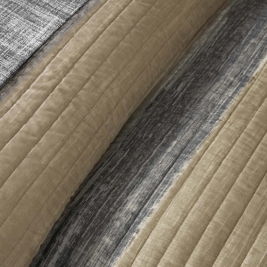 Madison Park Essentials Barret Quilt Set with Cotton Bed Sheets