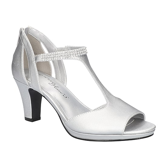 Easy Street Womens Flash Heeled Sandals