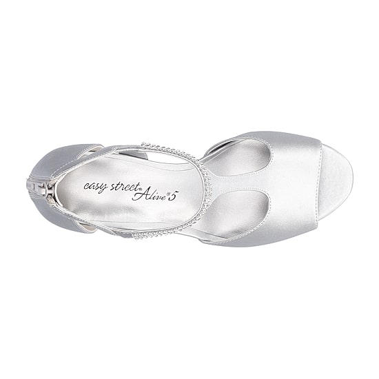 Easy Street Womens Flash Heeled Sandals