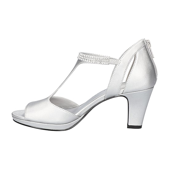 Easy Street Womens Flash Heeled Sandals