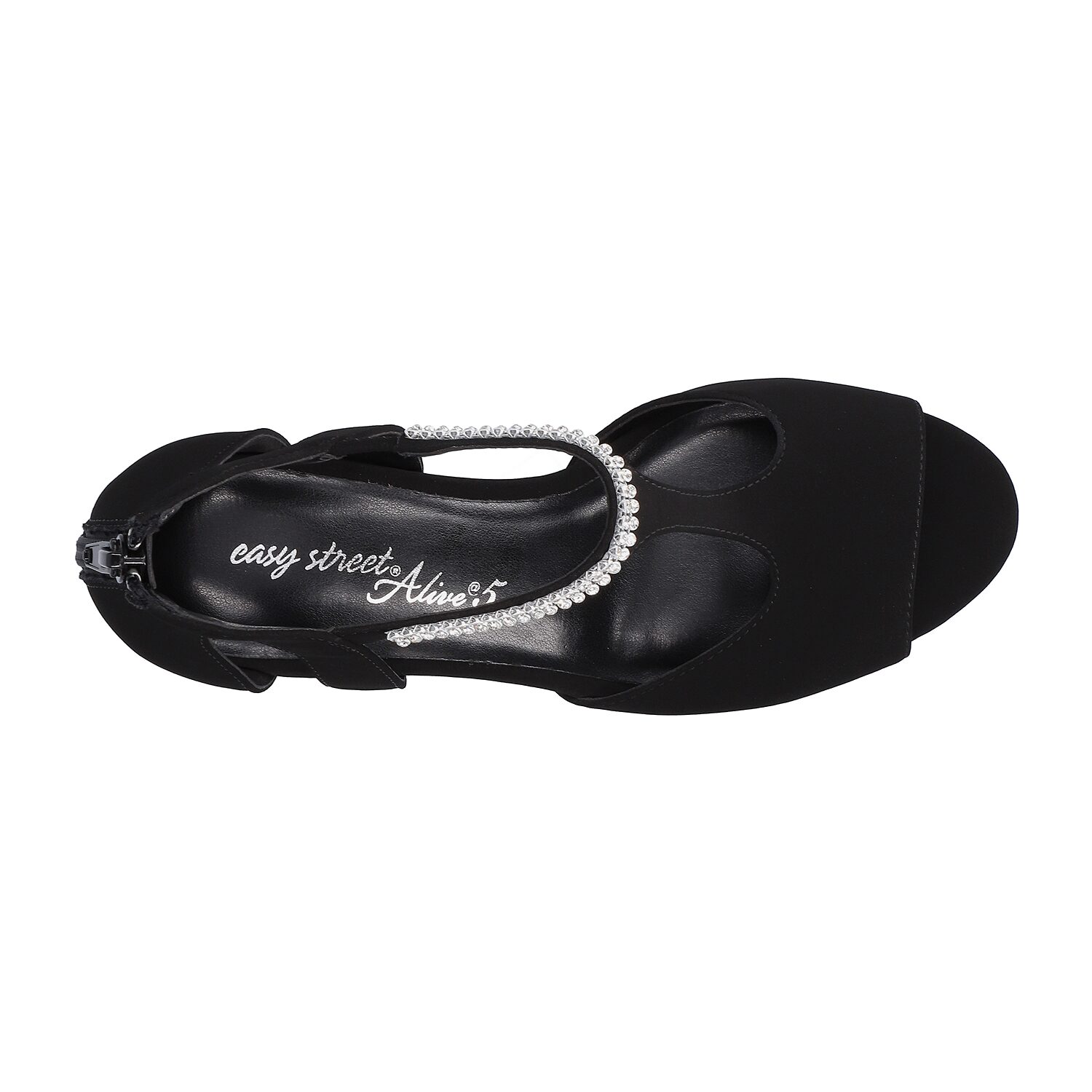 Easy Street Womens Flash Heeled Sandals
