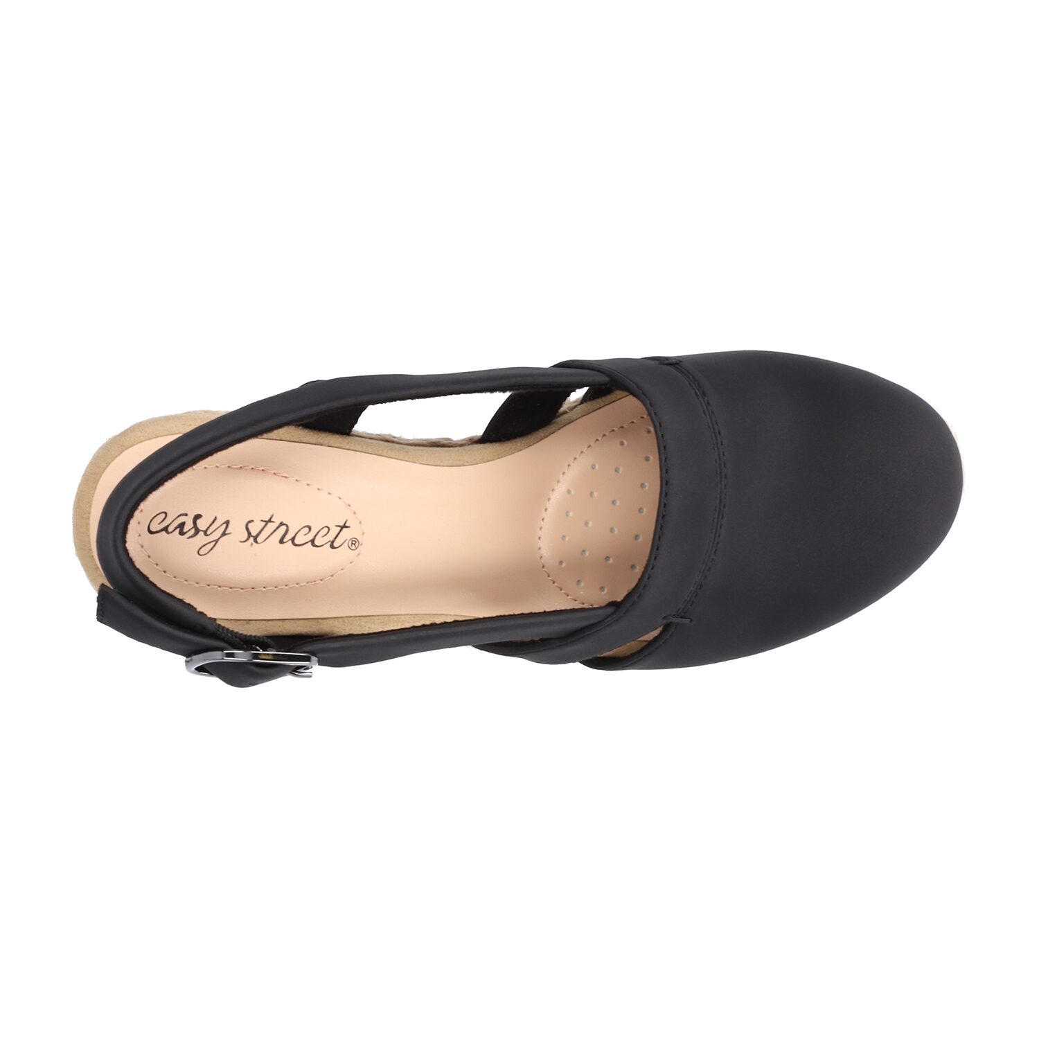 Easy Street Womens Stargaze Espadrille Wedge Sandals