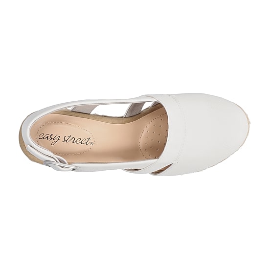 Easy Street Womens Stargaze Espadrille Wedge Sandals