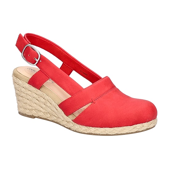 Easy Street Womens Stargaze Espadrille Wedge Sandals