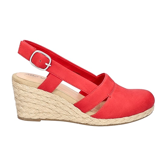 Easy Street Womens Stargaze Espadrille Wedge Sandals