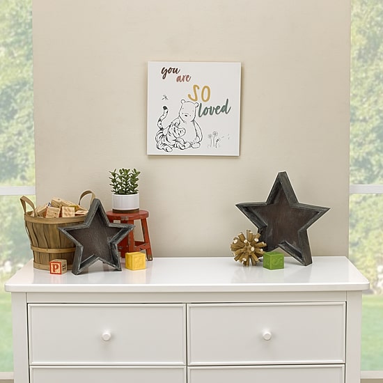 Disney Collection Winnie The Pooh Wood Wall Art
