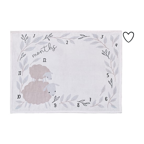Nojo Baby Milestone Blanket