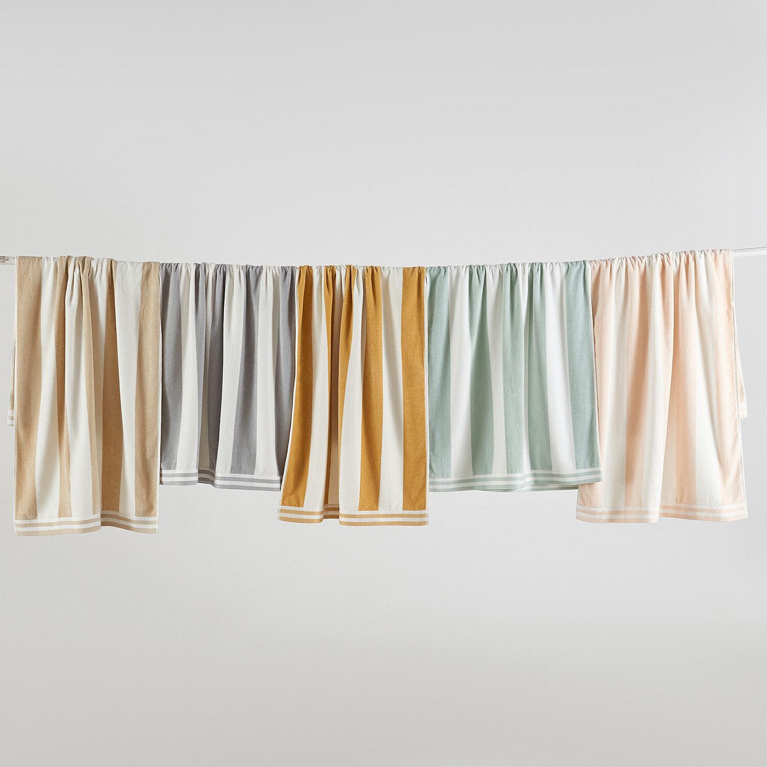 Linery Cabana Stripe Quick Dry Beach Towel