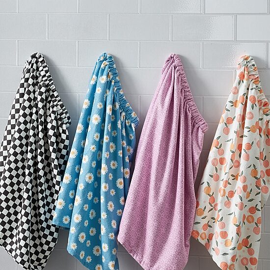 Forever 21 Peach Bath Wrap