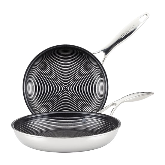 Circulon Steelshield Stainless Steel 2-pc. Cookware Set